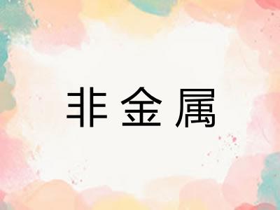 非金属