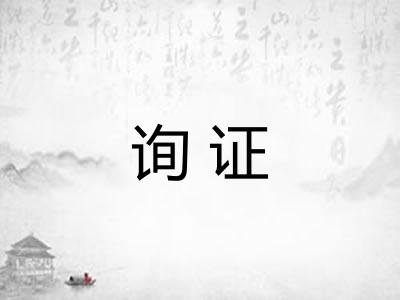 询证
