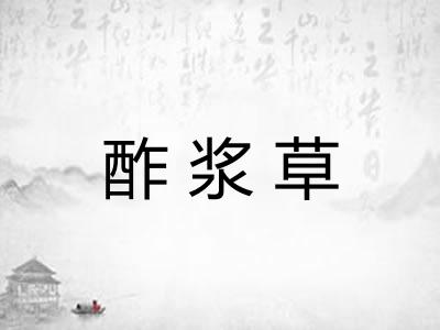 酢浆草