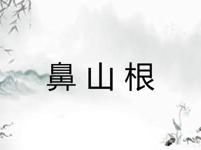 鼻山根