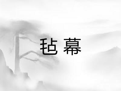 毡幕