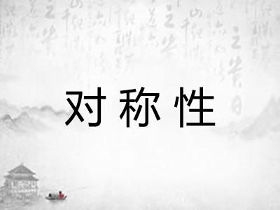 对称性