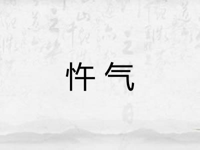 忤气