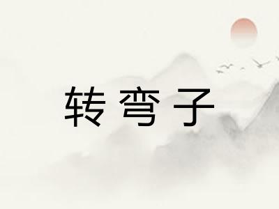 转弯子