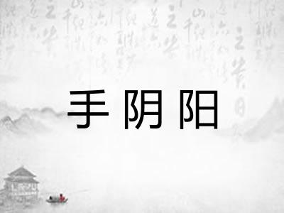 手阴阳