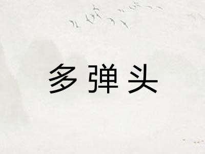 多弹头