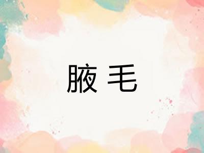 腋毛