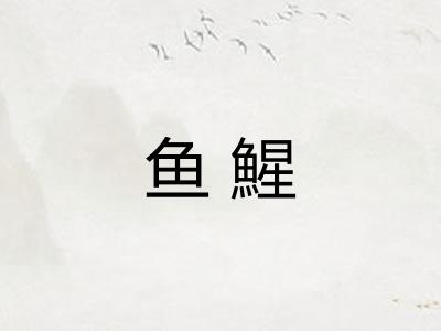 鱼鯹