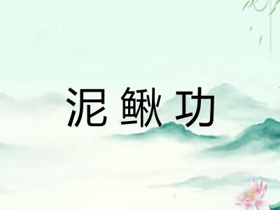 泥鳅功