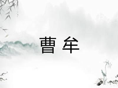 曹牟