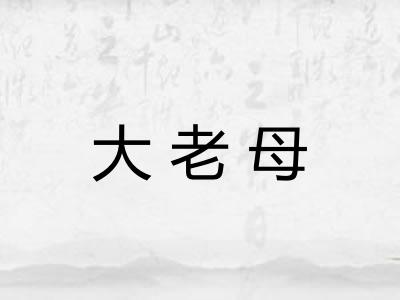 大老母