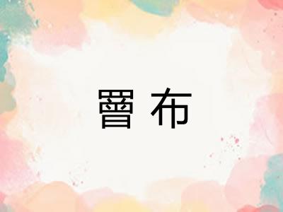 罾布
