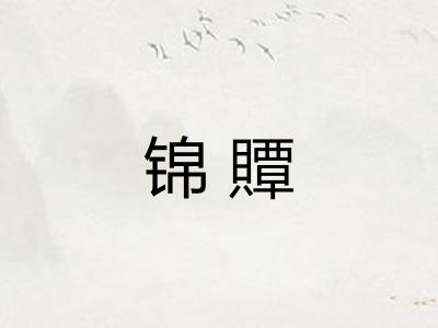 锦贉