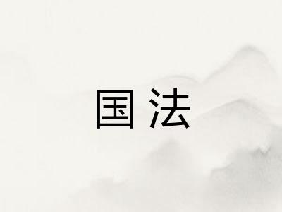 国法