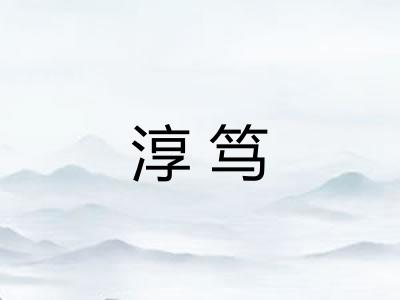 淳笃