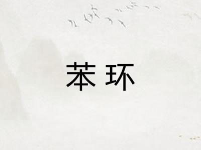 苯环