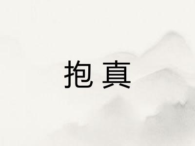 抱真