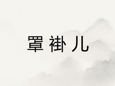 罩褂儿