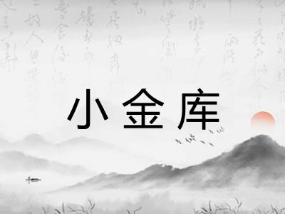 小金库