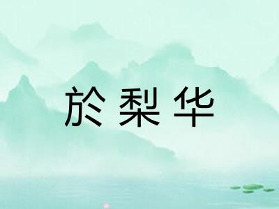 於梨华