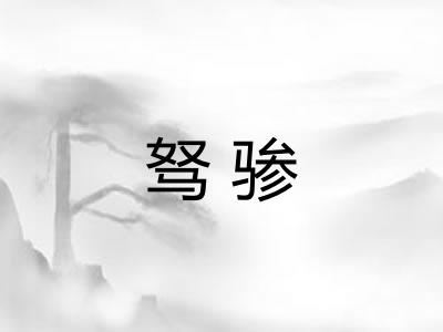 驽骖