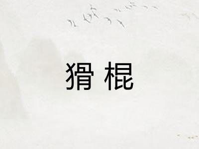猾棍