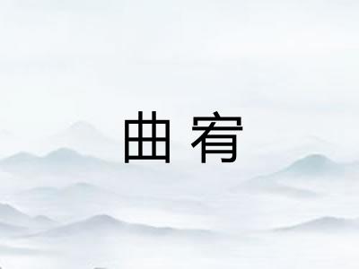 曲宥