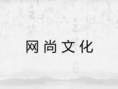 网尚文化