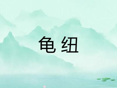 龟纽