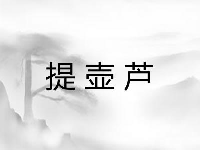 提壶芦