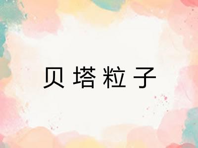 贝塔粒子