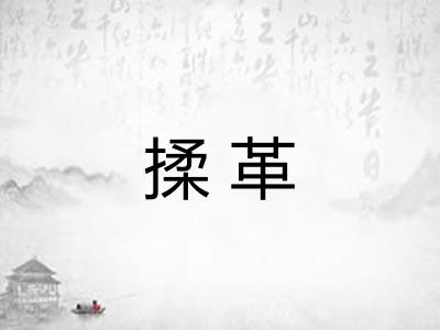 揉革