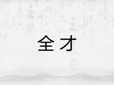 全才