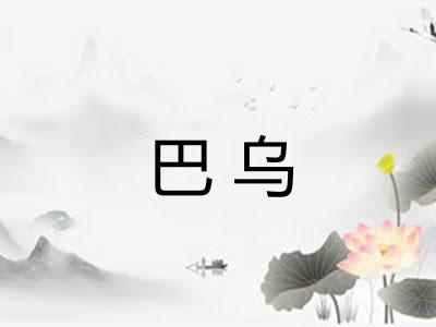巴乌