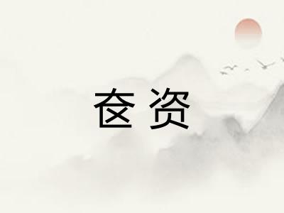 奁资
