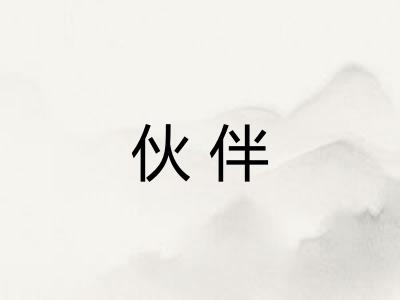 伙伴