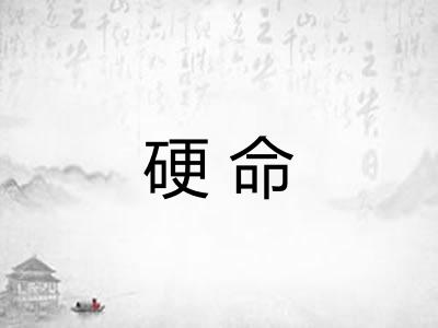 硬命