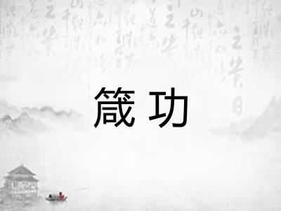 箴功