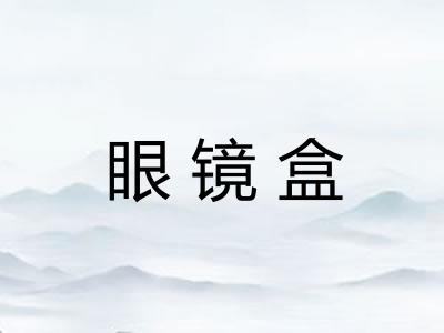 眼镜盒