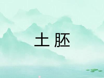 土胚