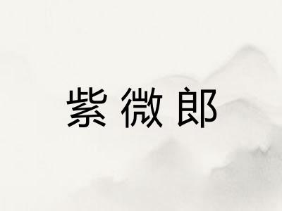 紫微郎