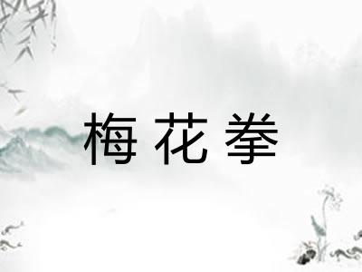 梅花拳