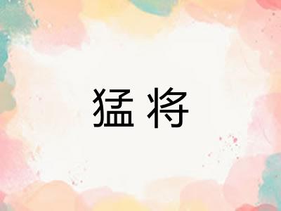 猛将