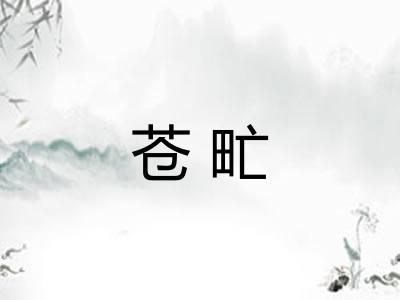 苍甿