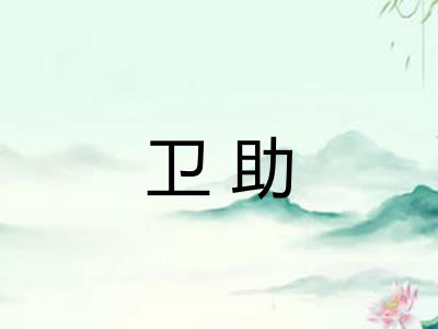 卫助