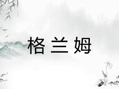 格兰姆