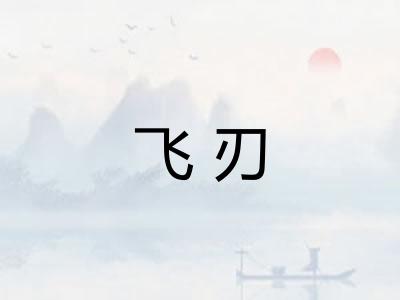 飞刃