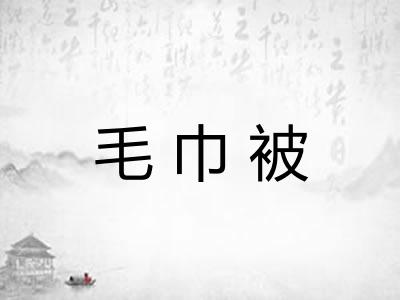 毛巾被