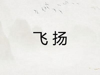 飞扬