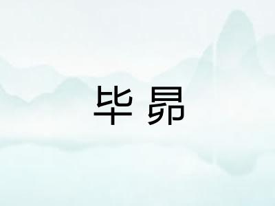 毕昴